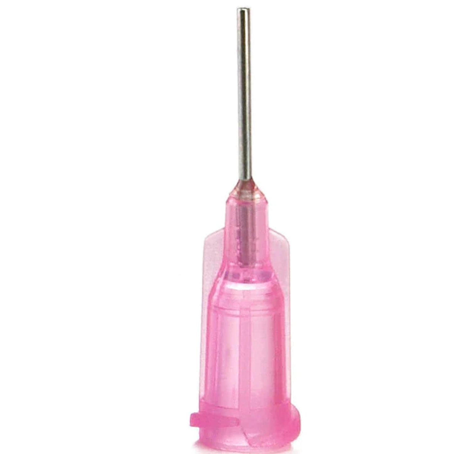 1/2" (13mm) Luer Lock Blunt Dispensing Tips - 14G, 15G, 16G, 17G, 18G, 20G Stainless