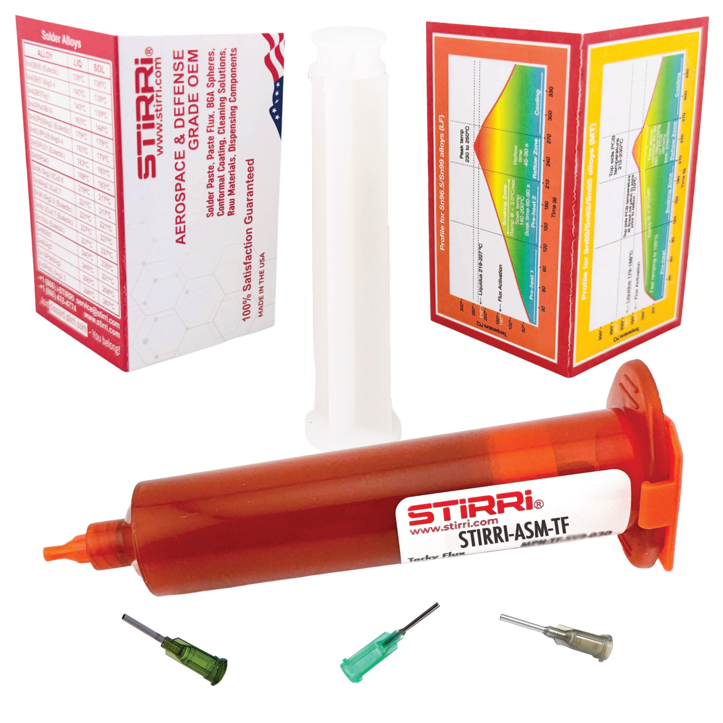 ASM-TF universal no-clean tacky soldering flux for hand-soldering and automated assembly (ROL0)