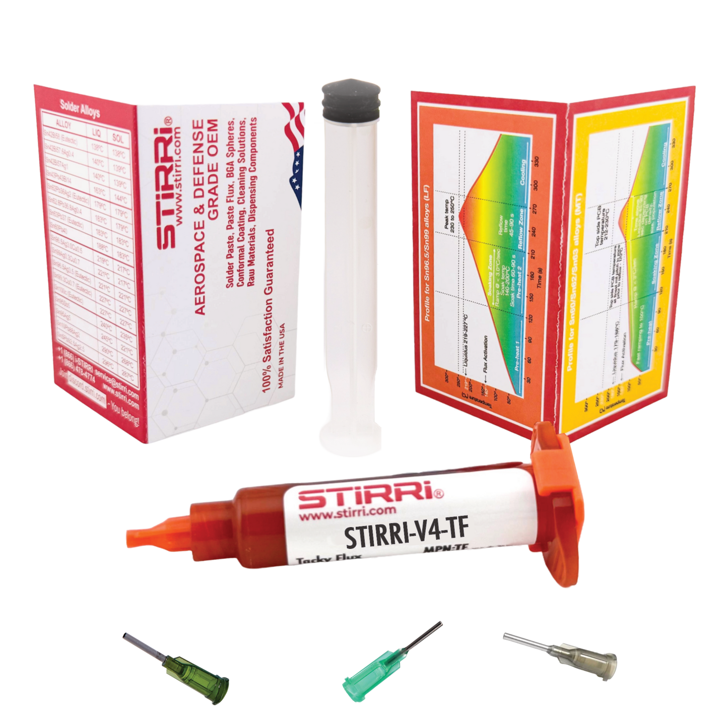 V4-TF – Universal No-Clean Air-free™ Tacky Flux with Halogen Booster (ROL0)